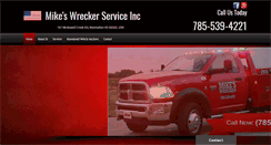 Desktop Screenshot of mikeswreckerservice.com